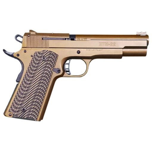 rock island armory xt pro 22 wmr 22 mag 5in burnt bronze cerakote pistol 141 rounds 1760164 1